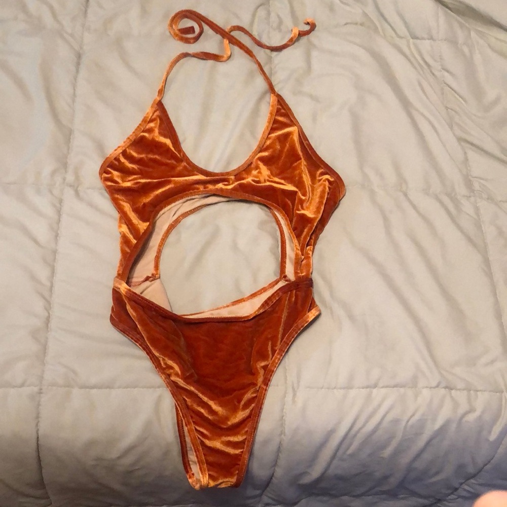 Orange Body Suit